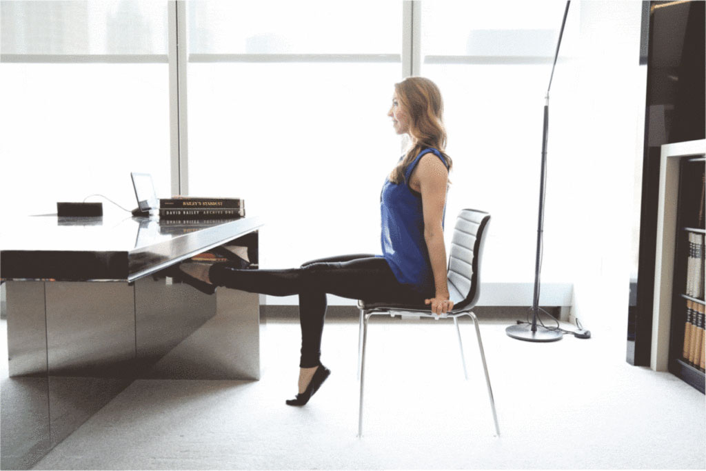 Seated Leg Lifts