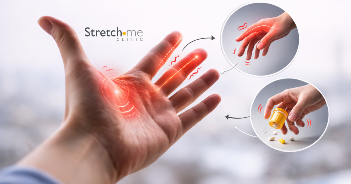 Common early symptoms-hands